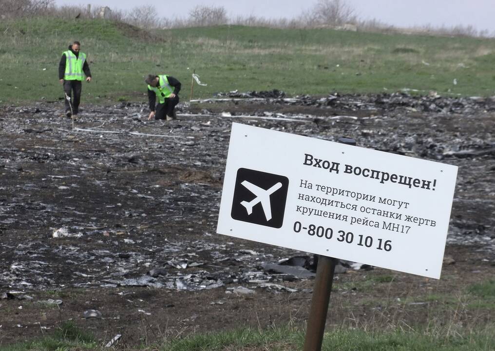 Nyderlandai gavo informacijos dėl numušto MH17 lėktuvo