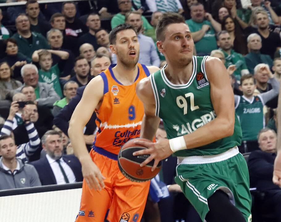 Eurolyga: Žalgiris - Valencia 82:86