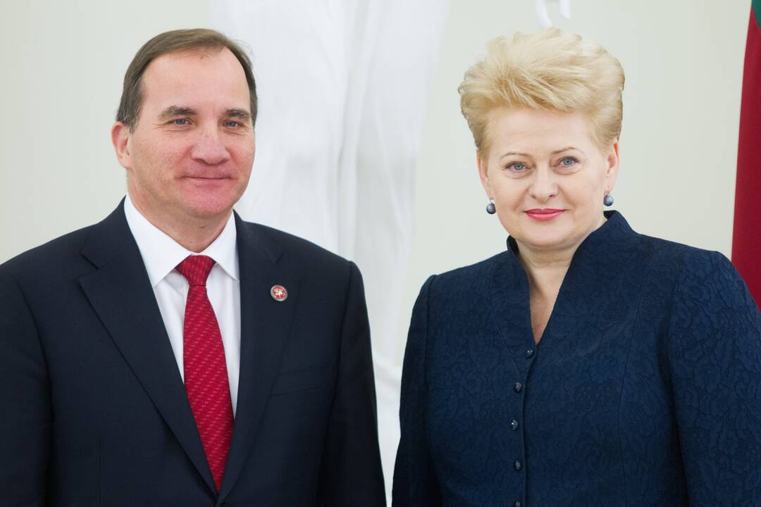 Stefanas Loefvenas ir Dalia Grybauskaitė