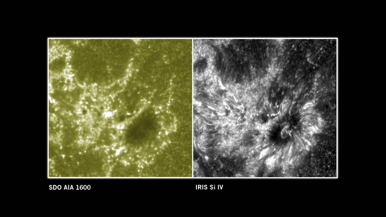 NASA teleskopas IRIS užfiksavo pirmuosius mįslingos zonos Saulėje kadrus