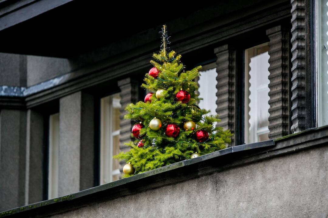 Kalėdinės dekoracijos Kaune