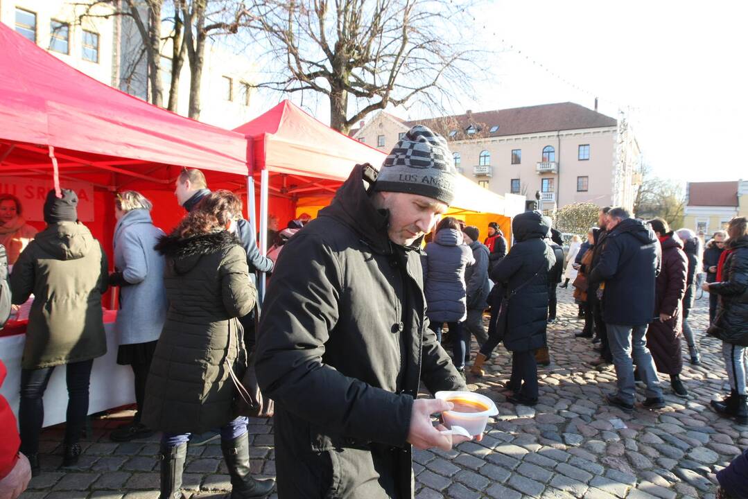 Akcija „Maltiečių sriuba“ Klaipėdoje