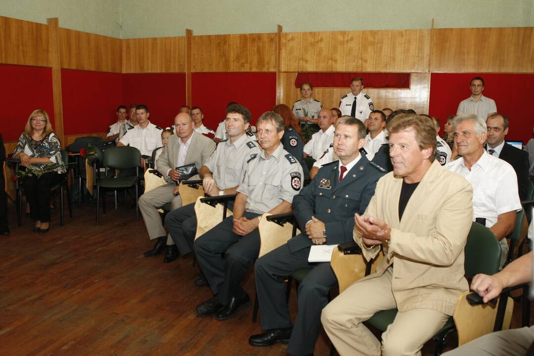 Tarnybą pradėjusių pareigūnų Priesaikos ceremonija Klaipėdoje