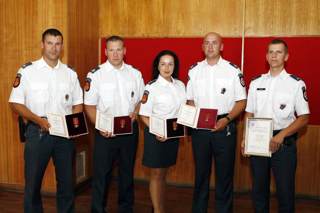 Tarnybą pradėjusių pareigūnų Priesaikos ceremonija Klaipėdoje