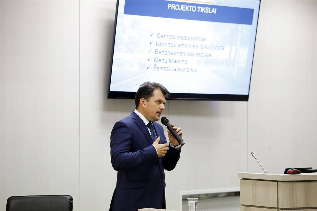 Pristatytas Danės skvero projektas