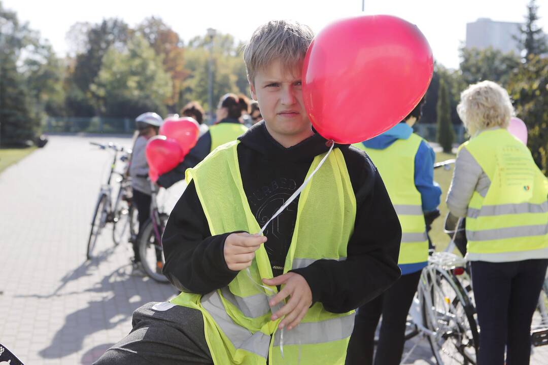 Žygis dviračiais prieš širdies ligas