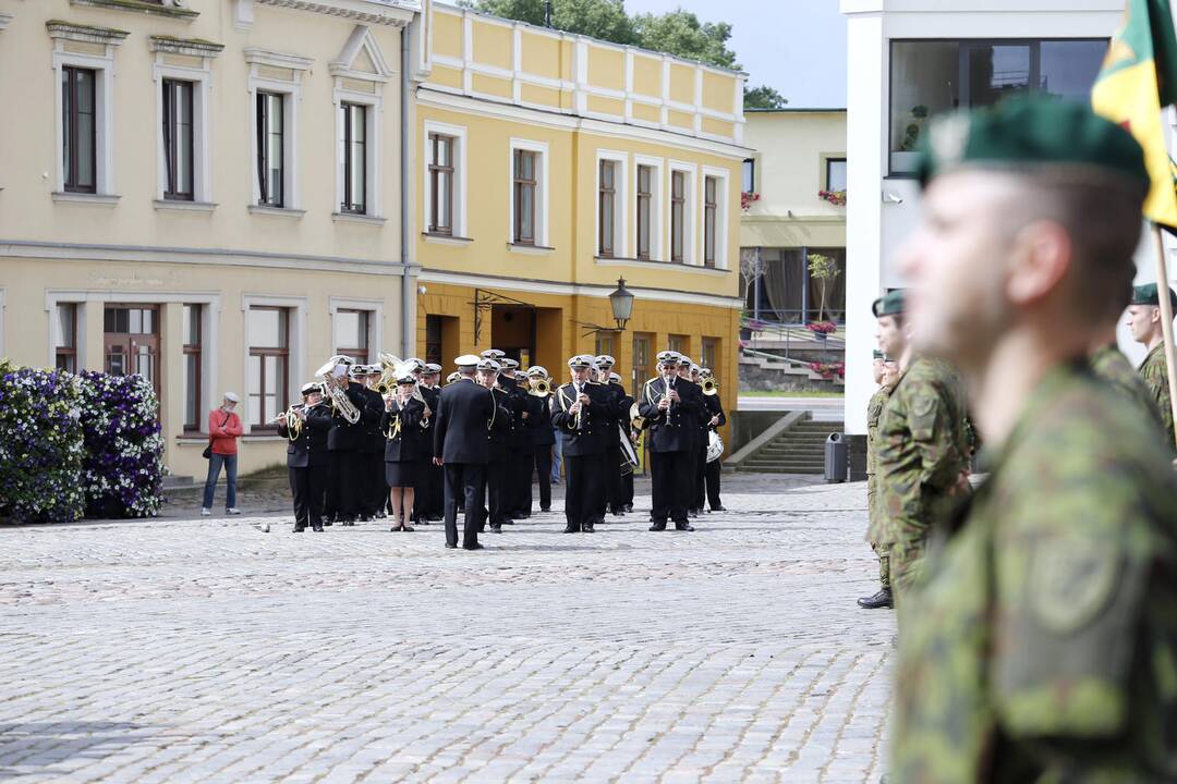 Dragūnų bataliono jubiliejaus iškilmes