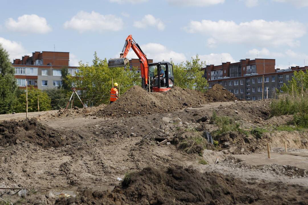 Apžiūrėjo tvarkomą Sąjūdžio parką