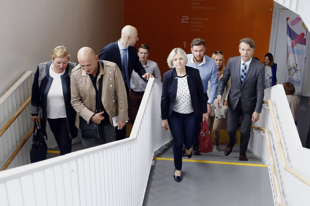 Atidarytas Klaipėdos baseinas