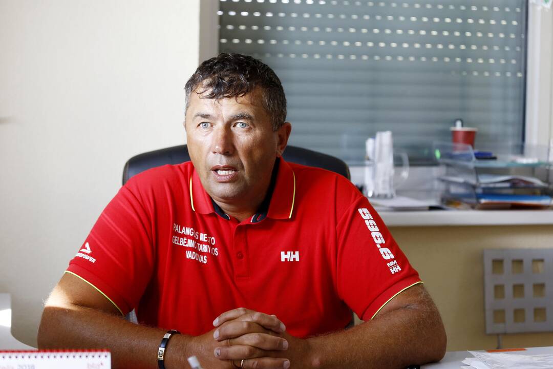 Palangos gelbėtojų kasdienybė