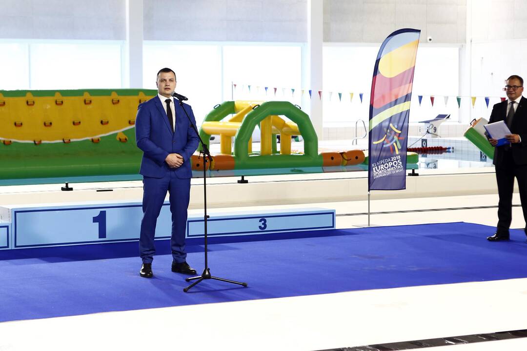 Atidarytas Klaipėdos baseinas