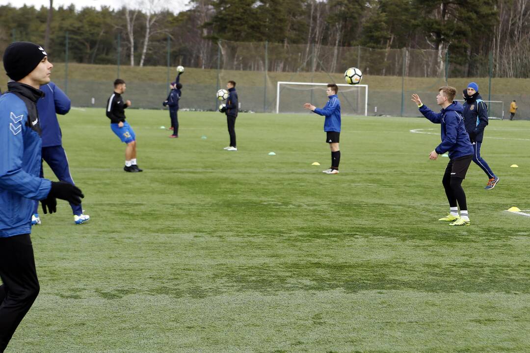 FC "Atlantas" treniruotė