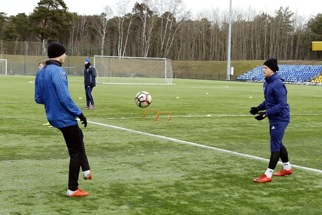 FC "Atlantas" treniruotė