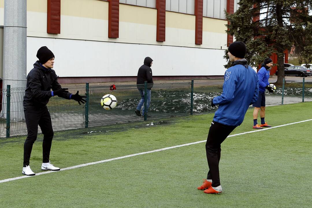 FC "Atlantas" treniruotė