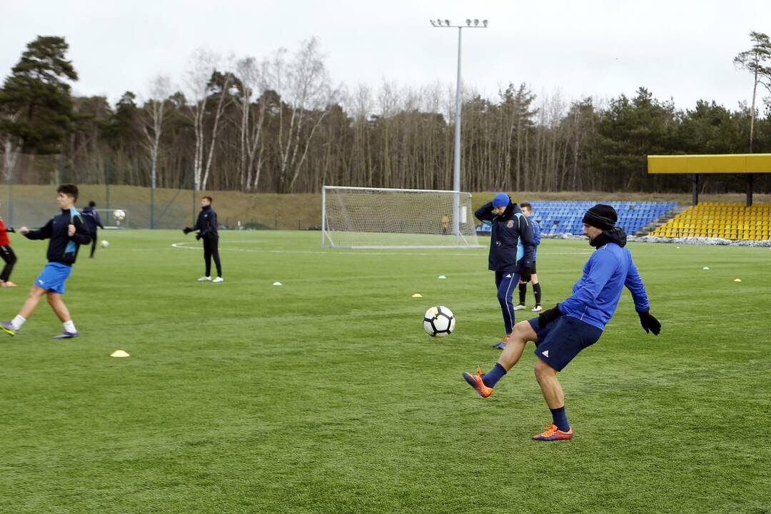 FC "Atlantas" treniruotė