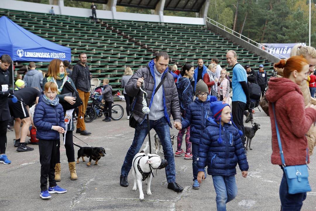 „Linksmųjų pėdučių“ bėgimas 2018