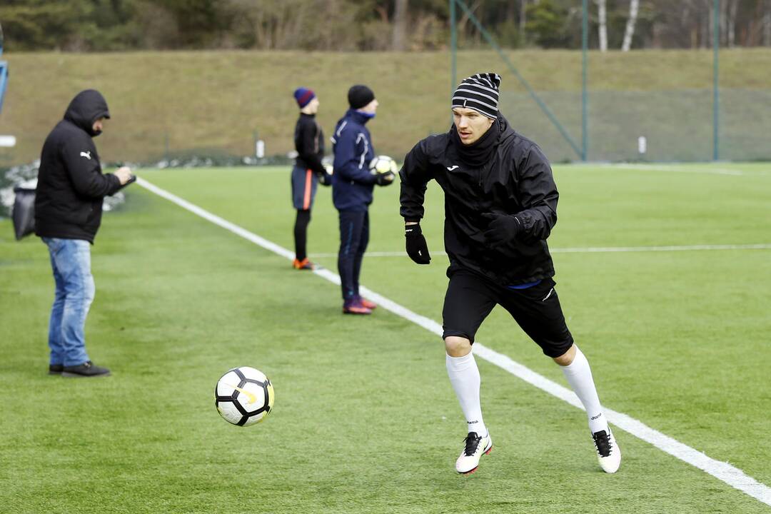 FC "Atlantas" treniruotė