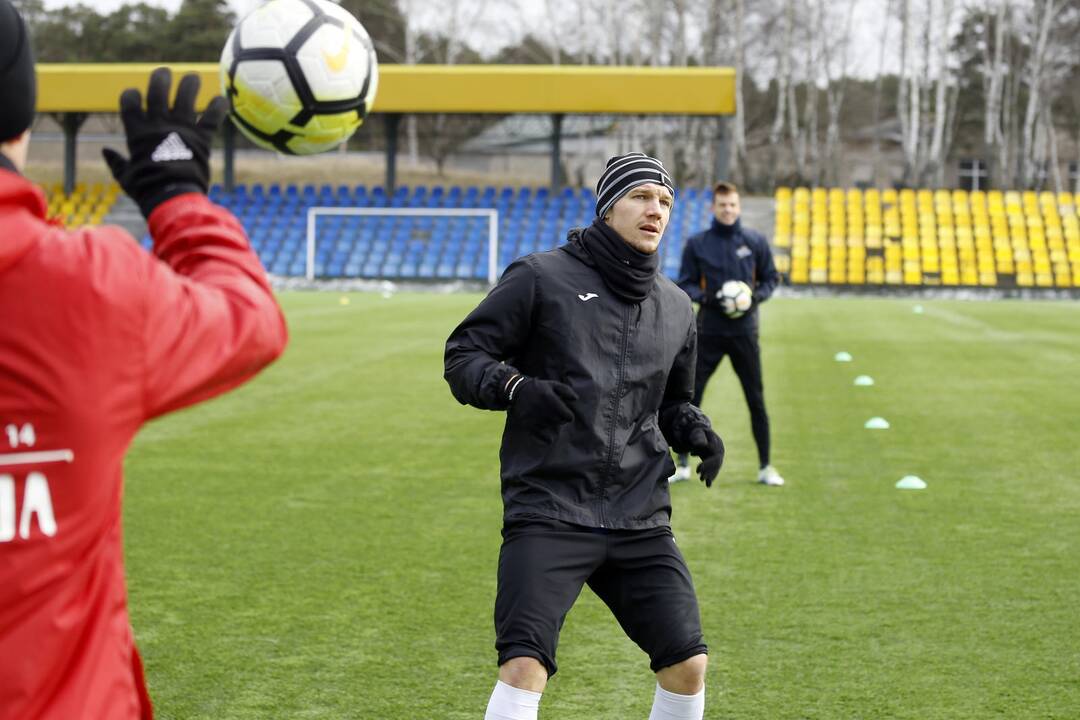 FC "Atlantas" treniruotė