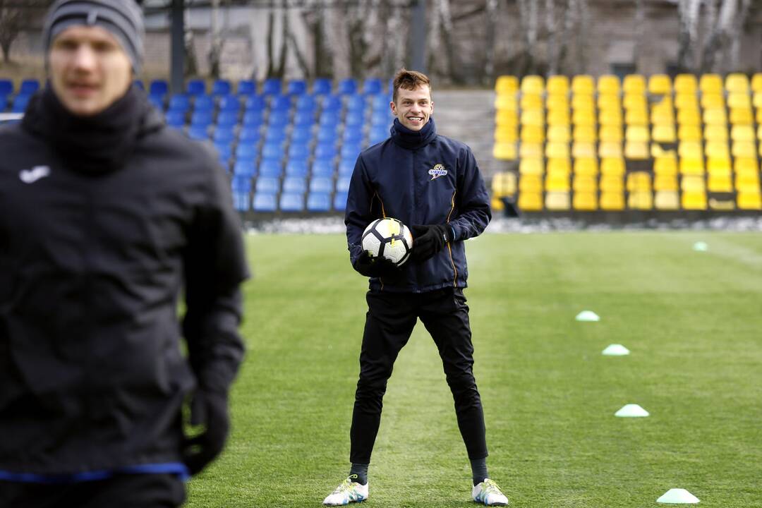 FC "Atlantas" treniruotė