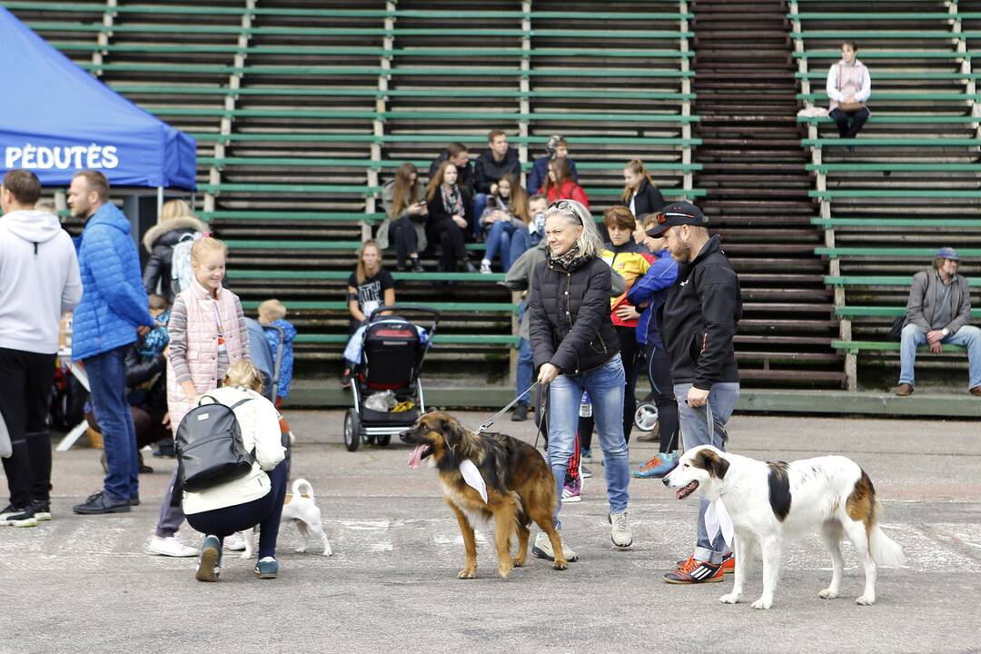 „Linksmųjų pėdučių“ bėgimas 2018