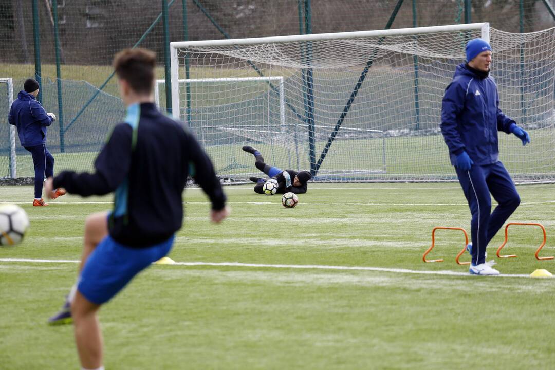 FC "Atlantas" treniruotė