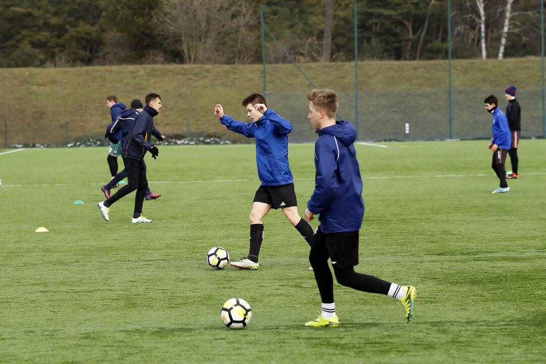FC "Atlantas" treniruotė