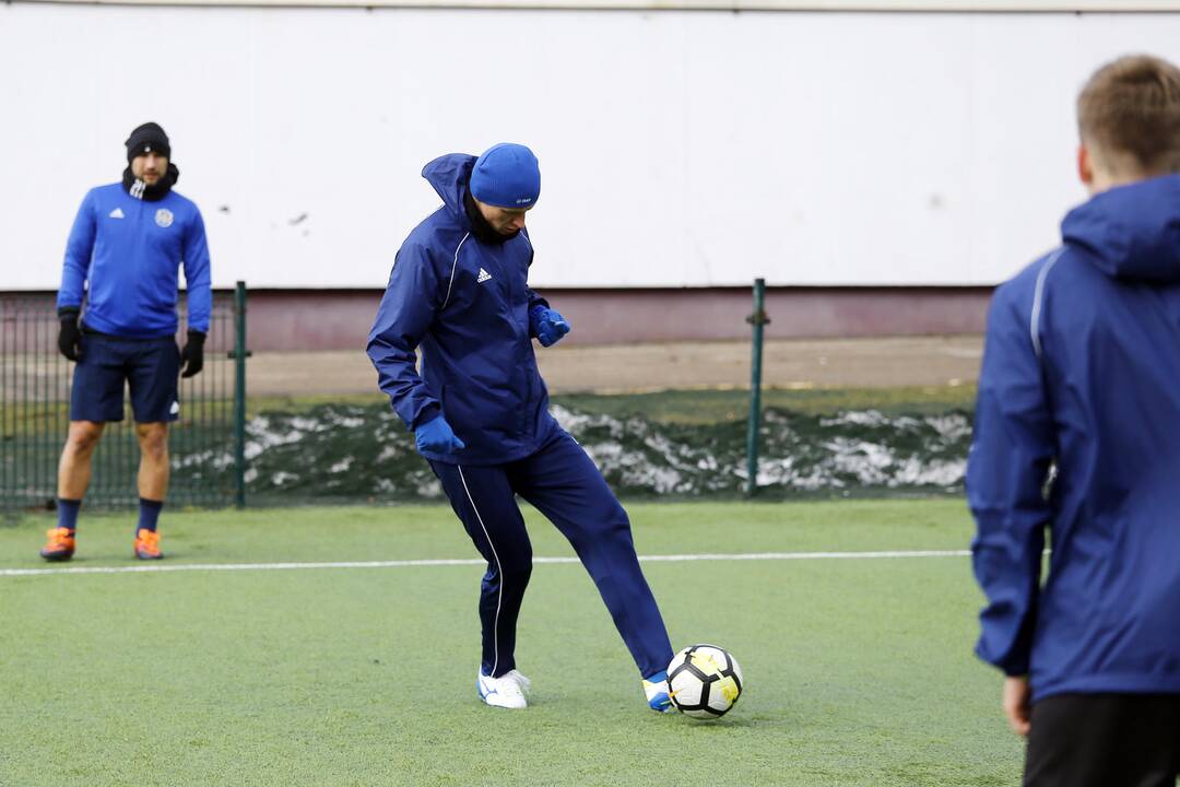FC "Atlantas" treniruotė