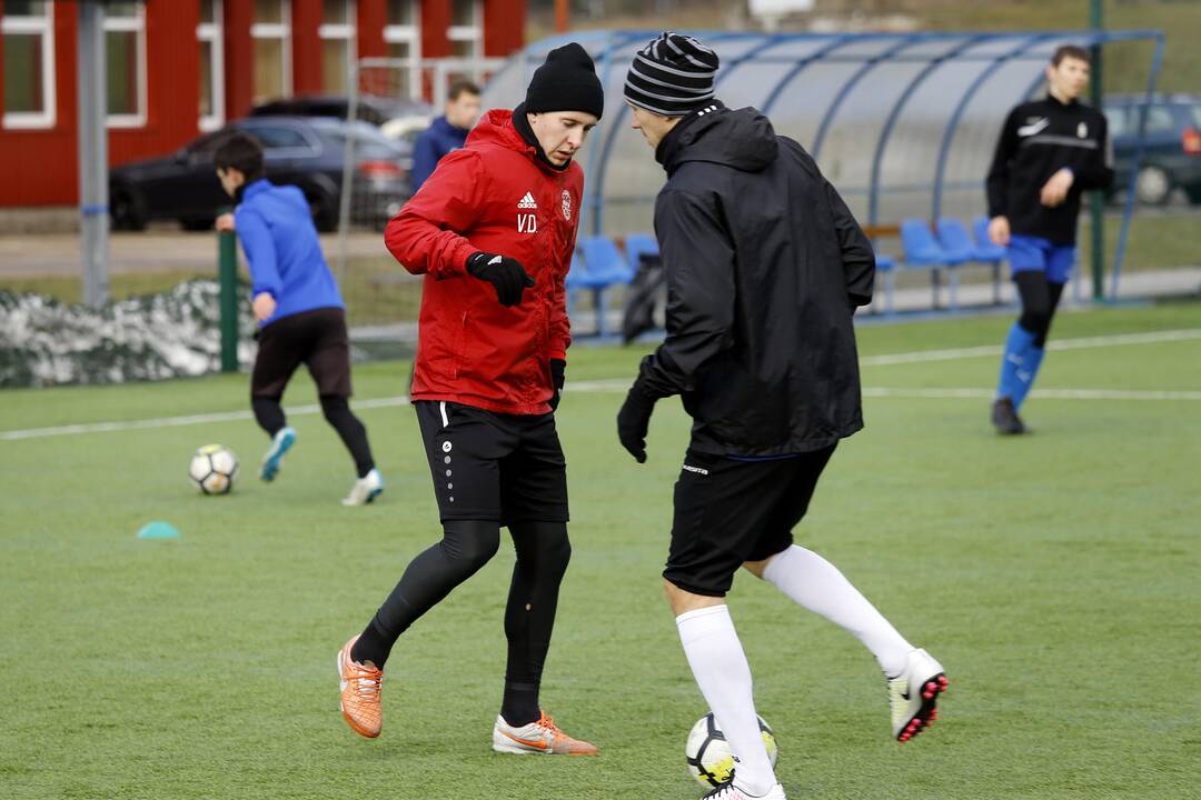 FC "Atlantas" treniruotė