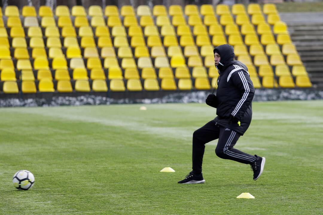 FC "Atlantas" treniruotė
