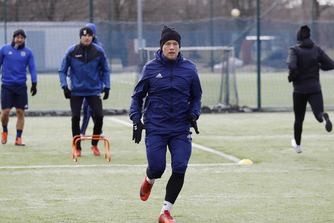 FC "Atlantas" treniruotė