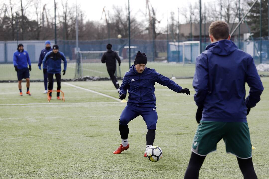 FC "Atlantas" treniruotė
