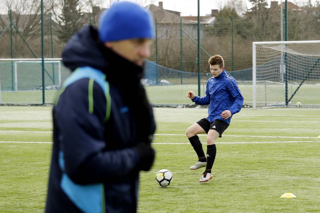 FC "Atlantas" treniruotė