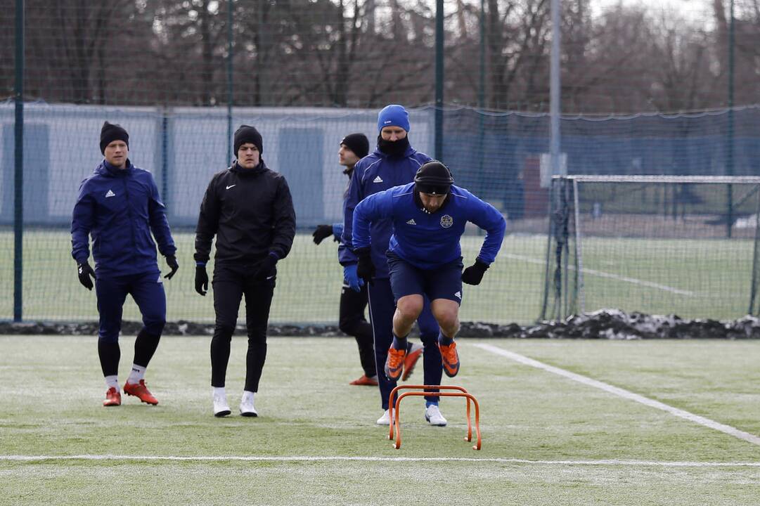 FC "Atlantas" treniruotė