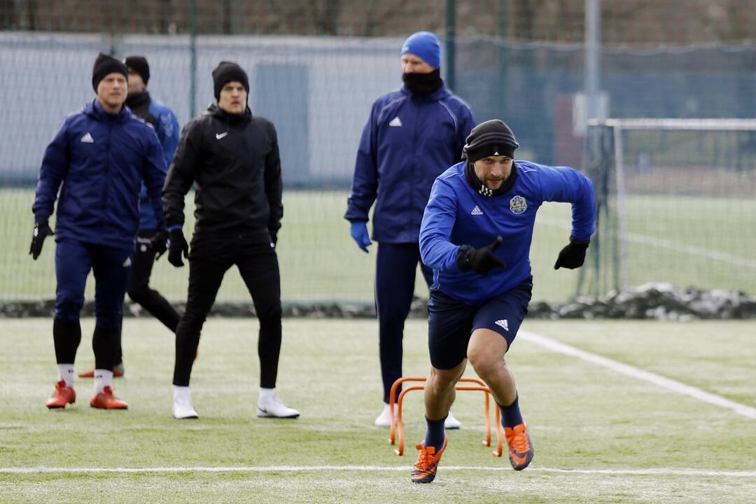 FC "Atlantas" treniruotė