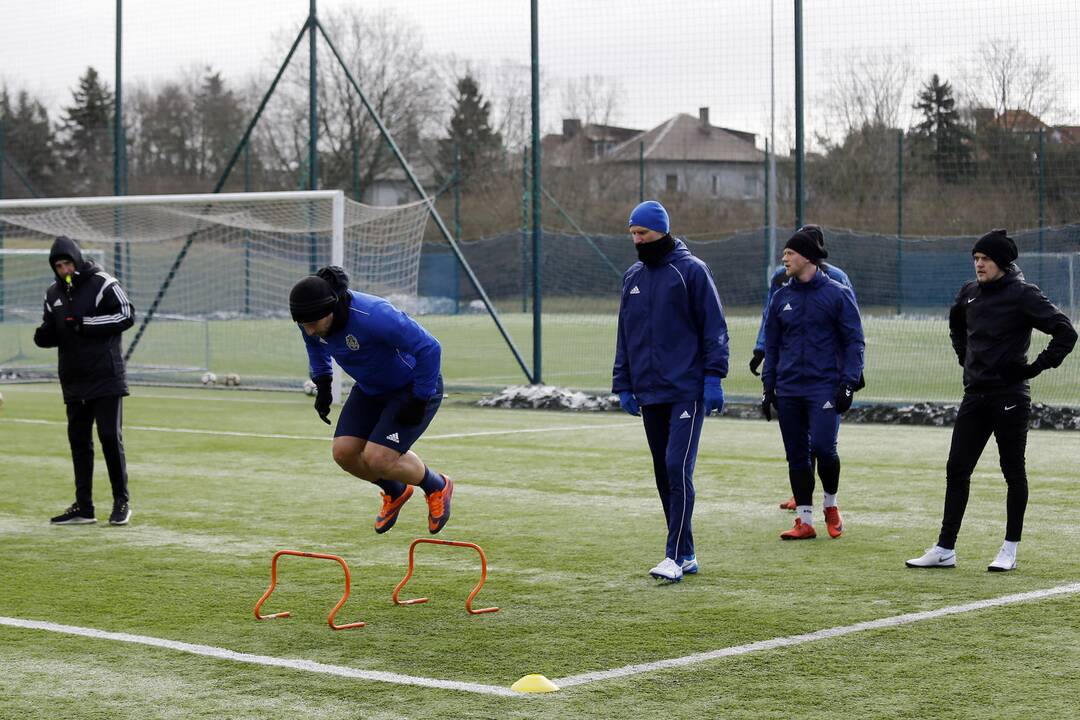 FC "Atlantas" treniruotė