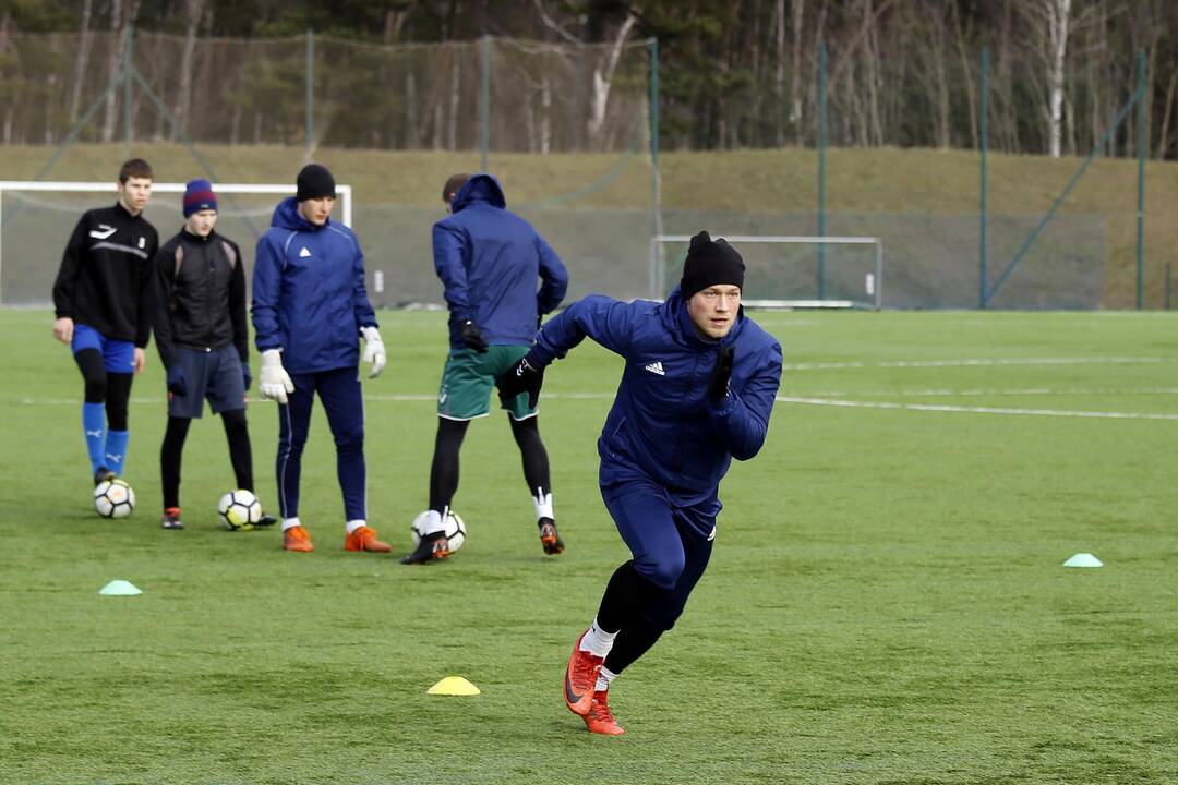 FC "Atlantas" treniruotė