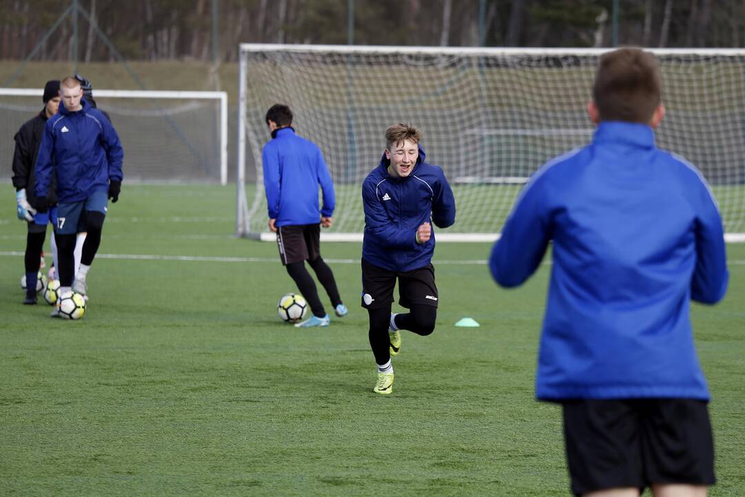 FC "Atlantas" treniruotė