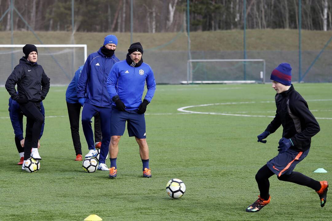FC "Atlantas" treniruotė