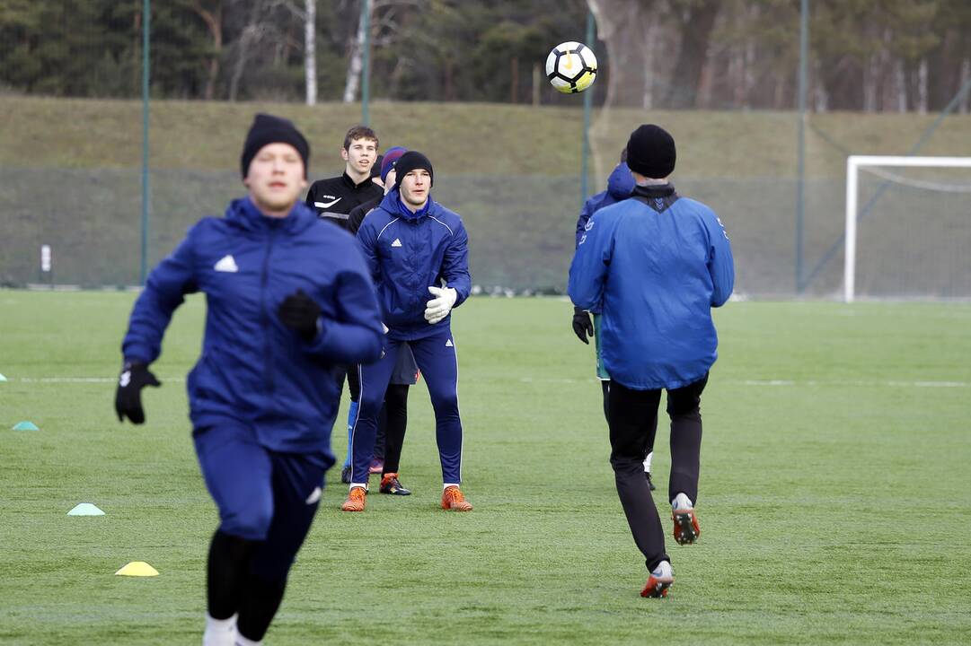 FC "Atlantas" treniruotė
