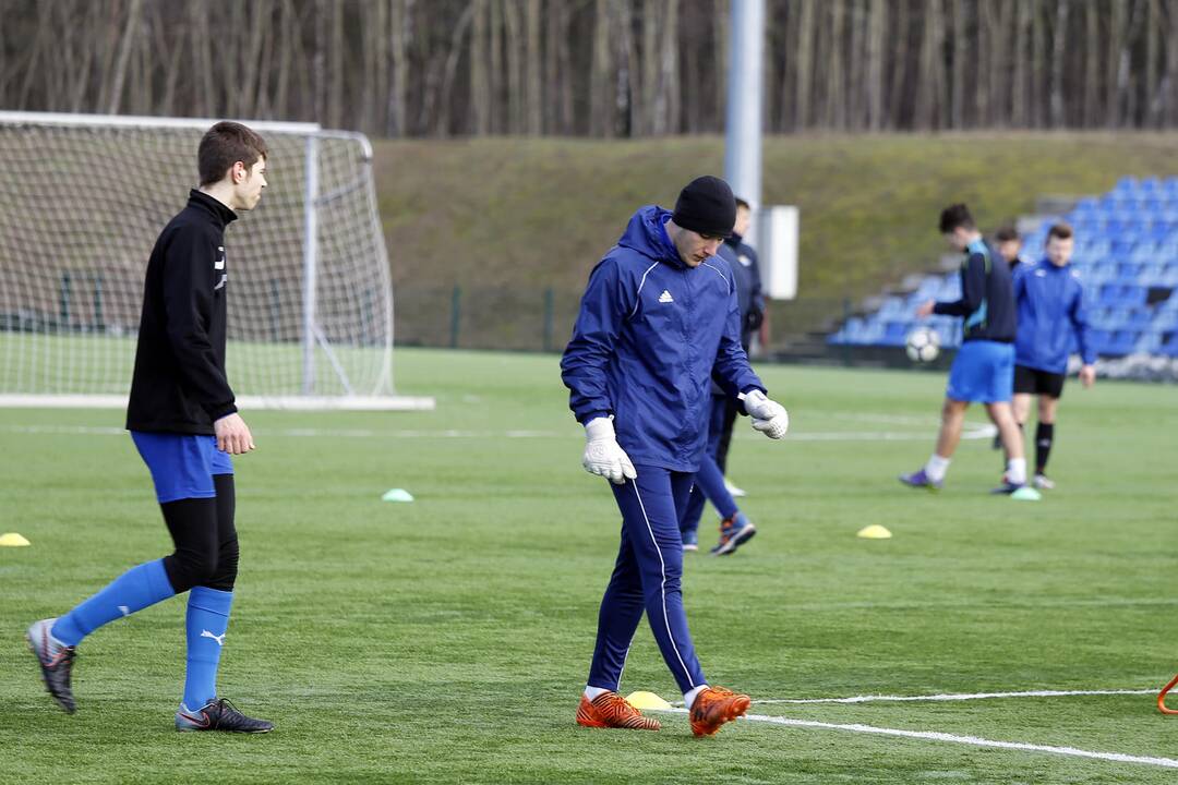 FC "Atlantas" treniruotė