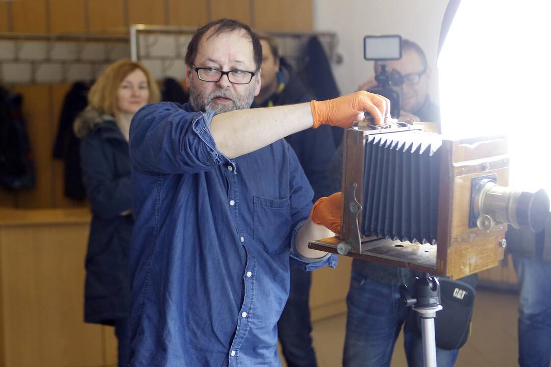 Šlapio kolodijaus fotografijos technikos dirbtuvės