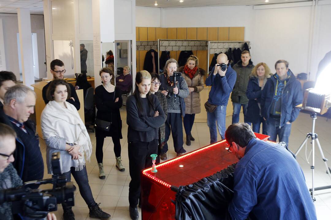 Šlapio kolodijaus fotografijos technikos dirbtuvės