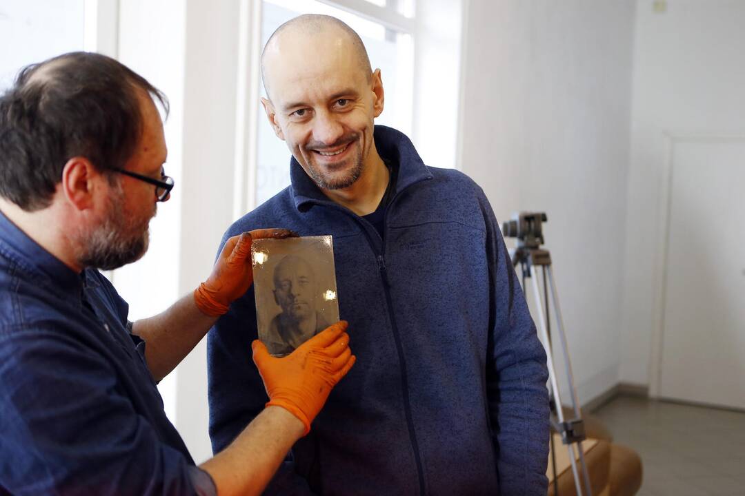 Šlapio kolodijaus fotografijos technikos dirbtuvės