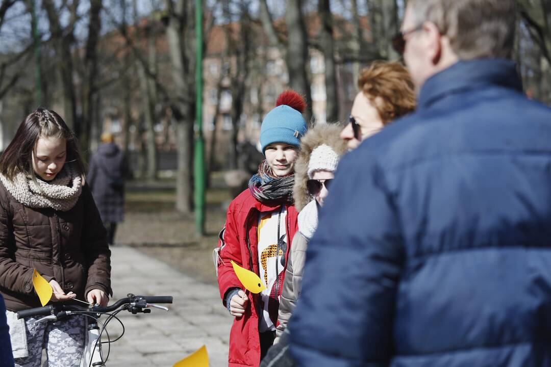 Skulptūrų parke – "Vynerio arbatėlė"