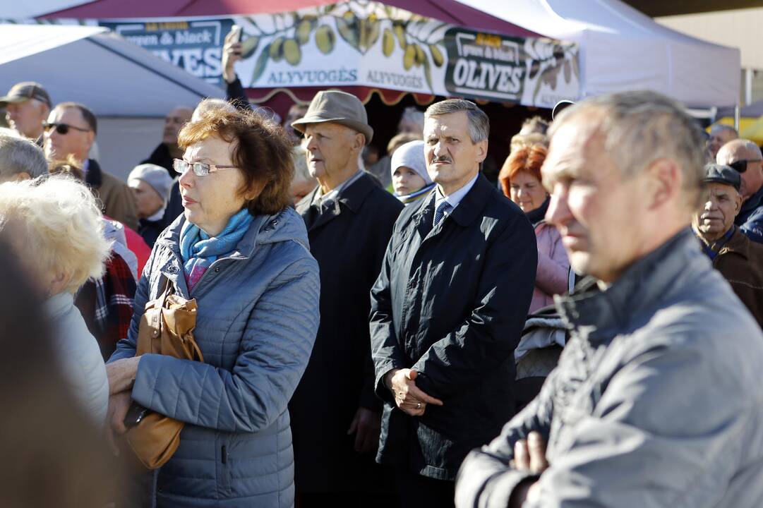 Naujojo turgaus atidarymas po rekonstrukcijos 
