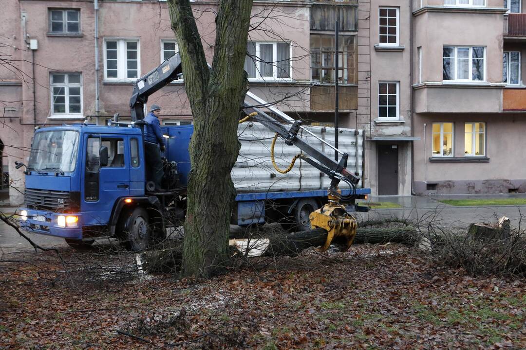 Gyventojai pasipyktino dėl kieme atliekamų darbų