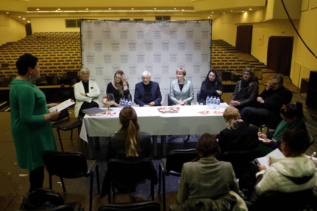 Operos "Don Žuanas" spaudos konferencija