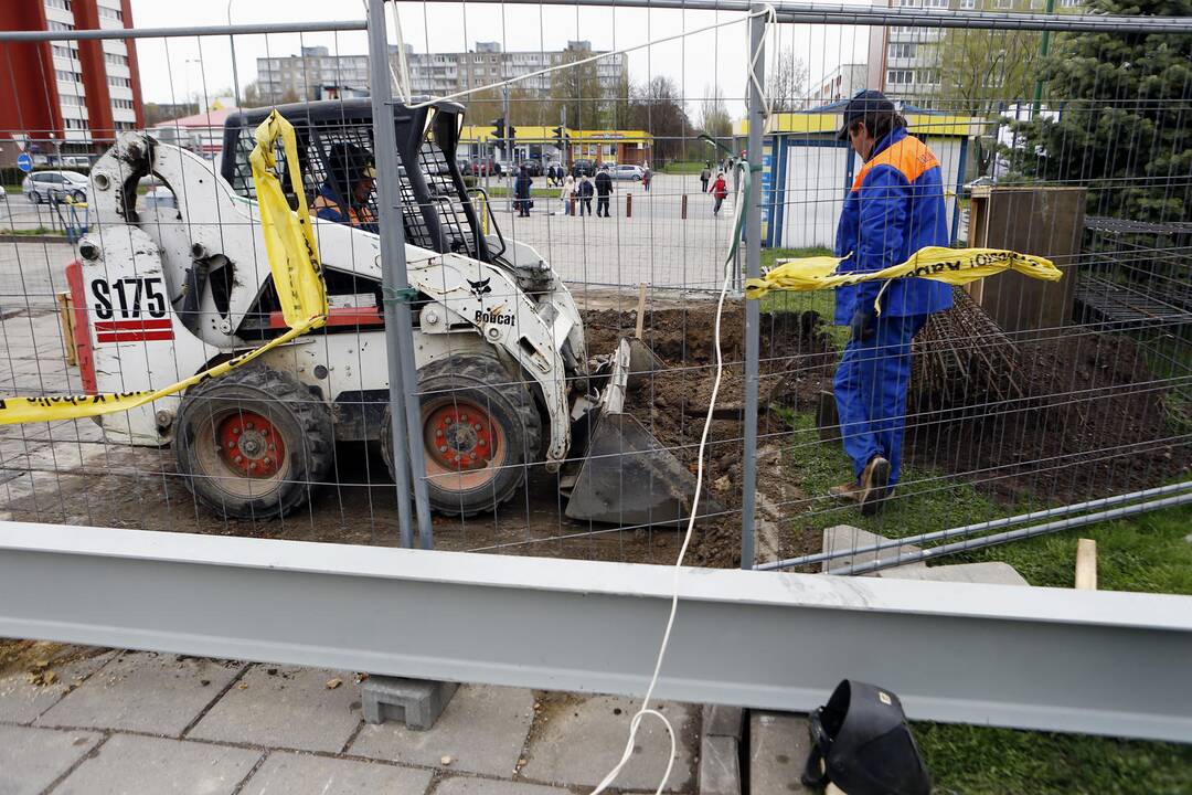 Meras apžiūrėjo Naująjį turgų
