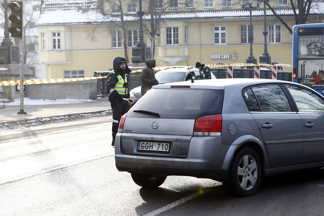 Policijos reidas senamiestyje
