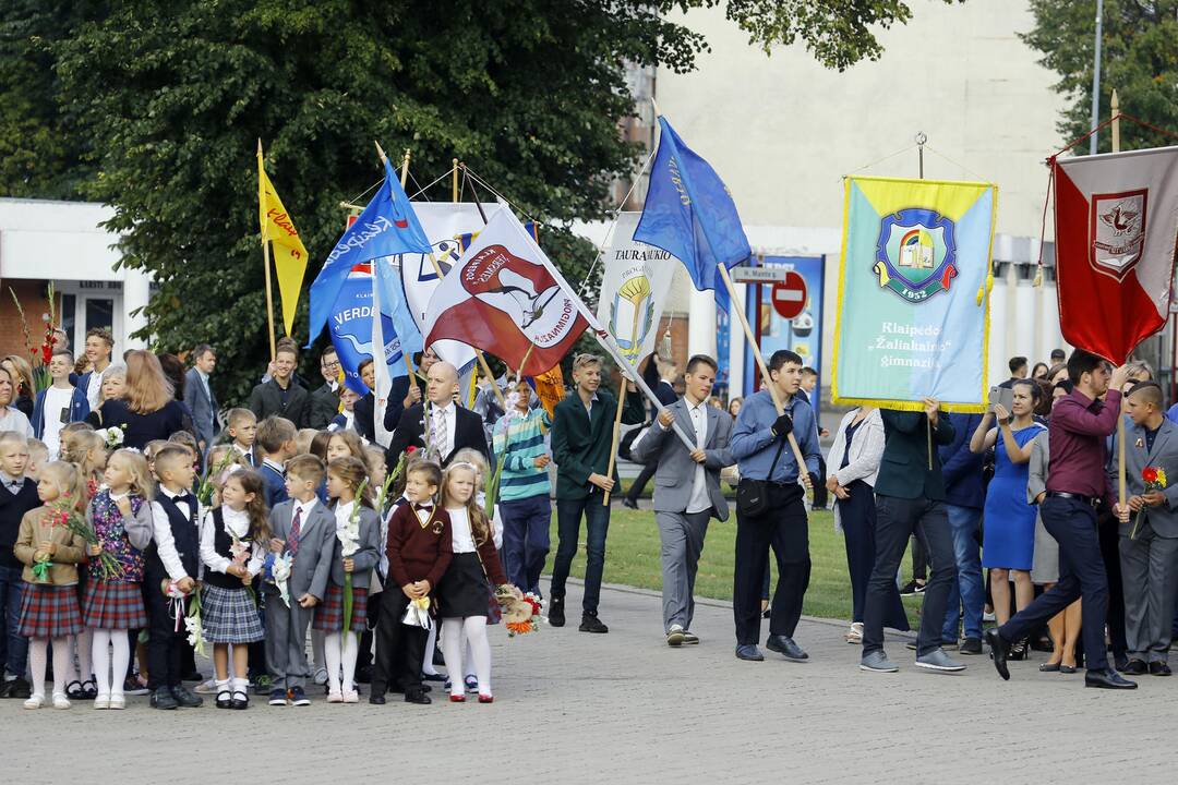 Klaipėda pasitinka mokslo metus